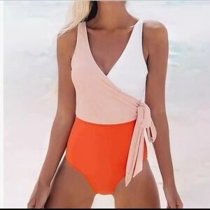 Mae Stylish Colorblock Swimsuit